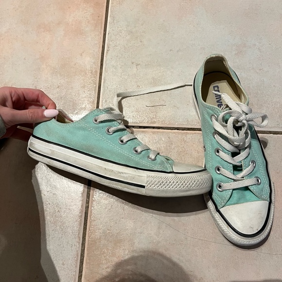 Teal Converse - Picture 2 of 4